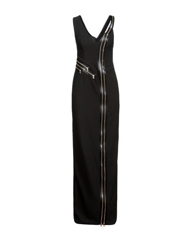Undercover Woman Long Dress Black Size 2 Polyester, Triacetate