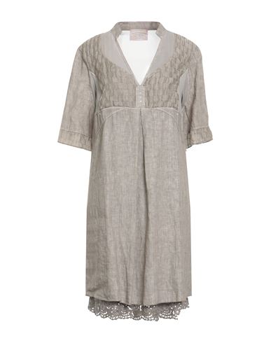 Elisa Cavaletti By Daniela Dallavalle Woman Short Dress Dove Grey Size 10 Linen, Viscose, Elastane,