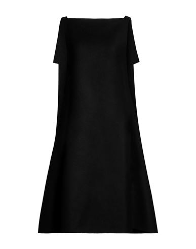 Maison Margiela Woman Midi Dress Black Size 8 Wool, Silk, Polyester