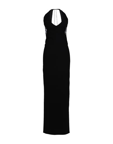 Monot Mônot Woman Maxi Dress Black Size 4 Polyester