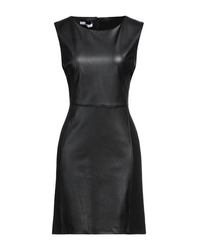 Caractere Caractère Woman Mini Dress Black Size 6 Viscose, Elastane