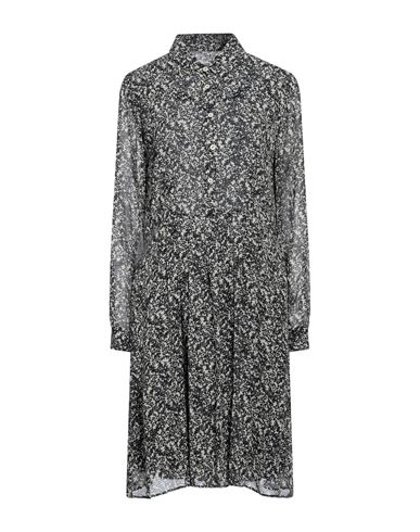 Simona Corsellini Woman Midi Dress Dove Grey Size 4 Polyester, Metallic Fiber