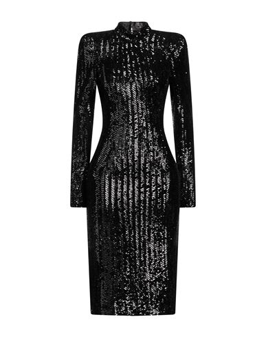 Midi-Kleid Damen Schwarz 36,38 Damen