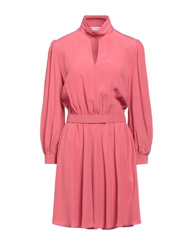 Simona Corsellini Woman Mini Dress Pink Size 4 Acetate, Silk