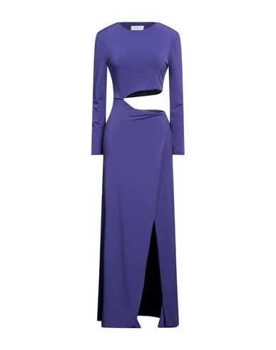 Cinqrue Woman Maxi Dress Purple Size S Polyester, Elastane