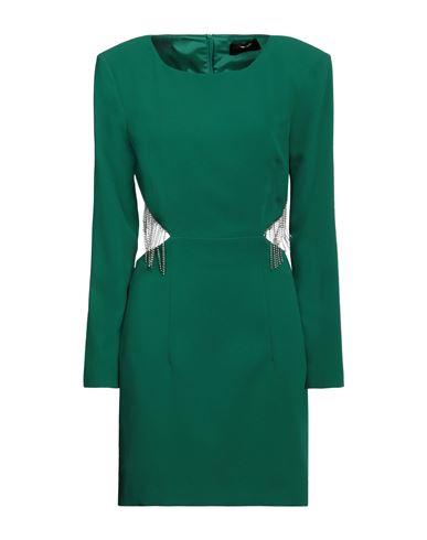 Shop Simona Corsellini Woman Mini Dress Green Size 6 Polyester