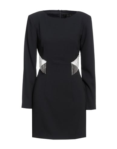 Simona Corsellini Woman Short Dress Black Size 4 Polyester