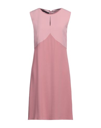 Shop Botondi Couture Woman Midi Dress Pink Size 12 Acetate, Viscose