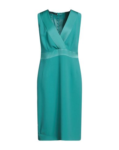 Botondi Milano Botondi Couture Woman Midi Dress Sage Green Size 14 Acetate, Viscose