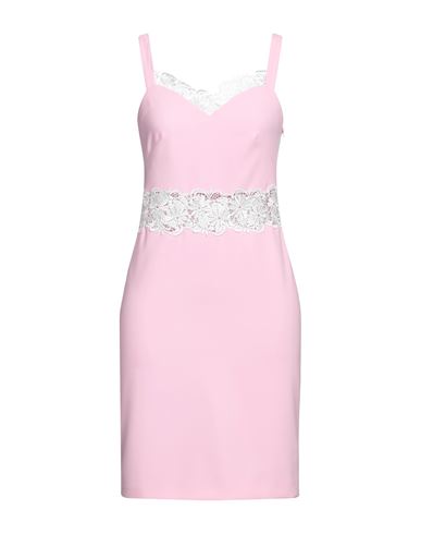 Boutique Moschino Woman Mini Dress Pink Size 6 Polyester, Elastane