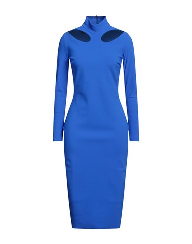 Chiara Boni La Petite Robe Woman Midi Dress Blue Size 2 Polyamide, Elastane