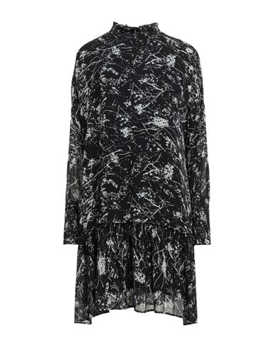 8PM 8PM WOMAN MINI DRESS BLACK SIZE S VISCOSE 