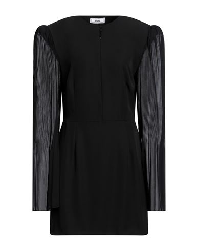 Jijil Woman Mini Dress Black Size 10 Polyester, Elastane