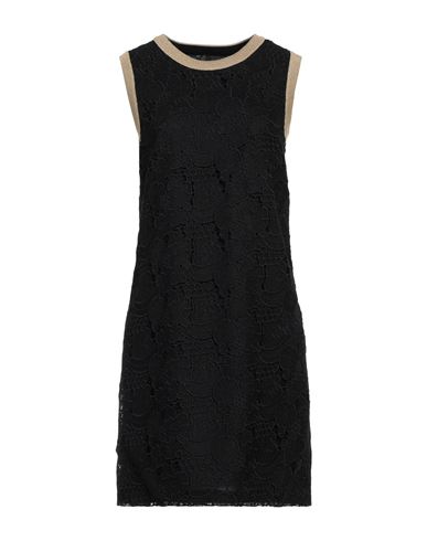 Boutique Moschino Woman Short Dress Black Size 14 Polyester
