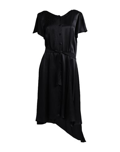 Vetements Woman Midi Dress Black Size S Viscose, Acetate