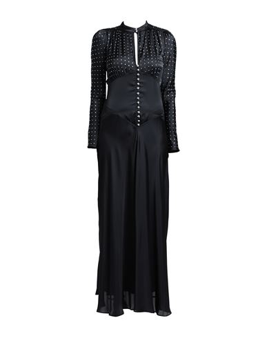 Rabanne Paco  Woman Long Dress Black Size 14 Polyester