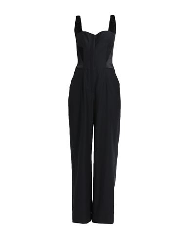 Alberta Ferretti Woman Jumpsuit Black Size 8 Acetate, Cotton