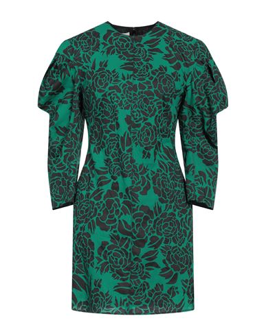 Philosophy Di Lorenzo Serafini Woman Short Dress Green Size 8 Cotton