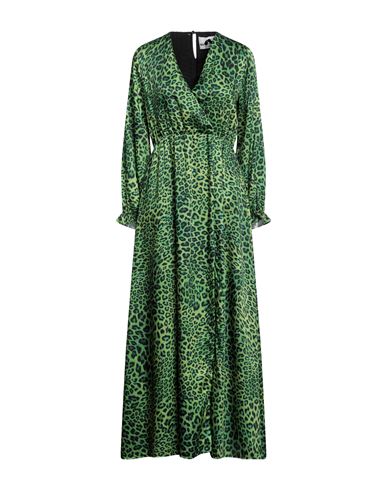 No Secrets Woman Long Dress Green Size 10 Polyester