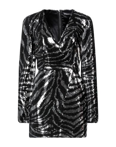 DOLCE&GABBANA Mini-Kleid Damen Schwarz 32 Damen