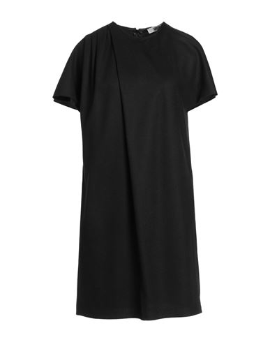 Mauro Grifoni Grifoni Woman Mini Dress Black Size 6 Virgin Wool, Elastane