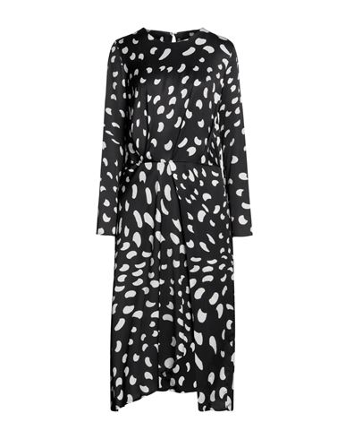 Midi-Kleid Damen Schwarz 32 Damen