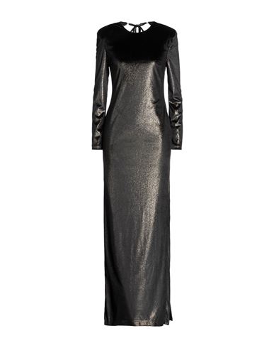 Shop Jijil Woman Maxi Dress Black Size 8 Polyester, Elastane