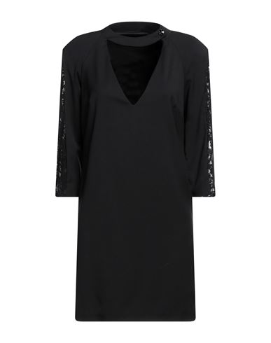 Les Bourdelles Des Garçons Woman Mini Dress Black Size 4 Polyester, Viscose, Lyocell