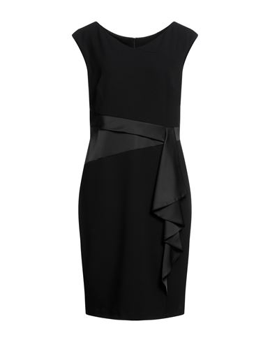 Joseph Ribkoff Woman Midi Dress Black Size 16 Polyester, Elastane