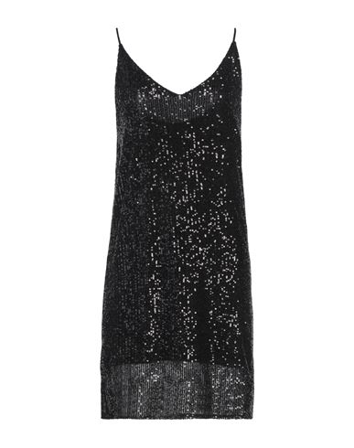 Shop Aniye N°2 Woman Mini Dress Black Size Onesize Polyester