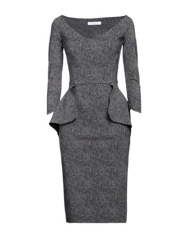 Chiara Boni La Petite Robe Woman Midi Dress Black Size 6 Polyamide, Elastane