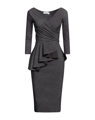 Chiara Boni La Petite Robe Woman Midi Dress Lead Size 4 Polyamide, Elastane In Grey