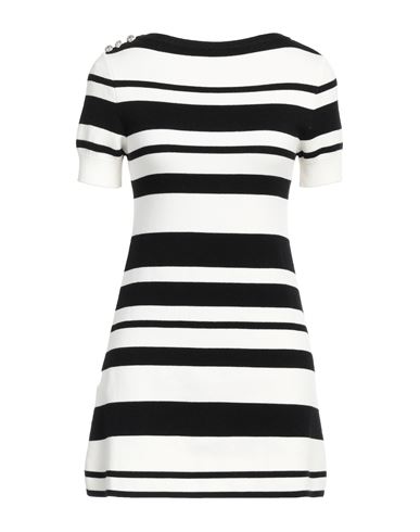 Vicolo Woman Mini Dress Black Size Onesize Viscose, Polyester