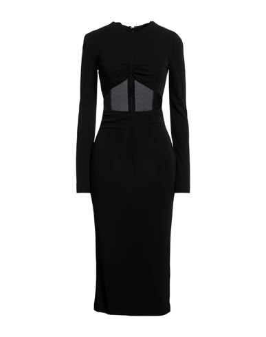 Dsquared2 Woman Midi Dress Black Size L Viscose