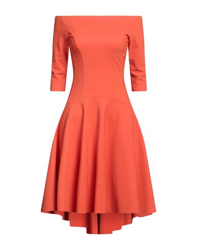 Chiara Boni La Petite Robe Woman Mini Dress Orange Size 4 Polyamide, Elastane