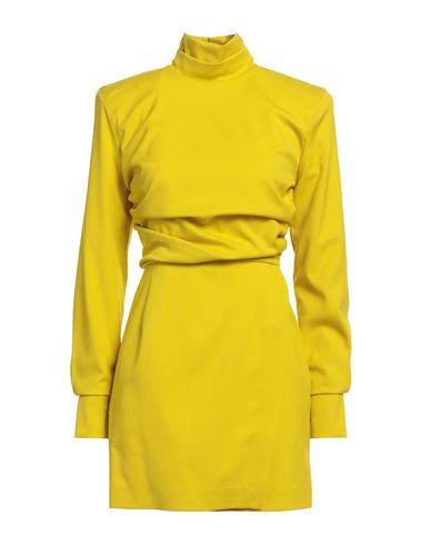 Jijil Woman Mini Dress Yellow Size 2 Polyester, Viscose, Elastane In Yellow