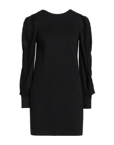 Suoli Woman Mini Dress Black Size 4 Viscose, Polyamide, Elastane