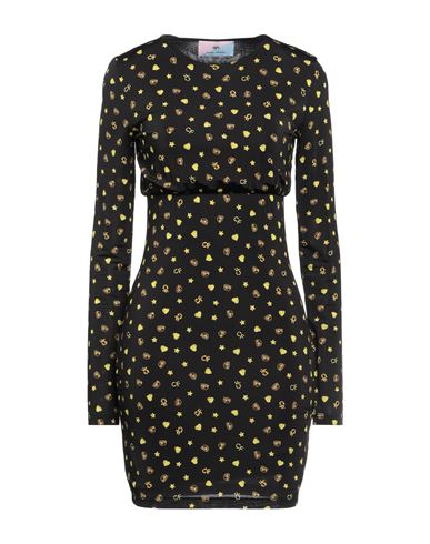 Woman Midi dress Black Size 4 Viscose