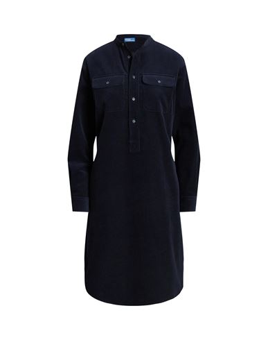 Polo Ralph Lauren Woman Midi Dress Midnight Blue Size 8 Cotton