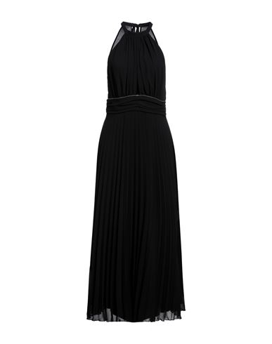 Anna Molinari Woman Long Dress Black Size 8 Polyester