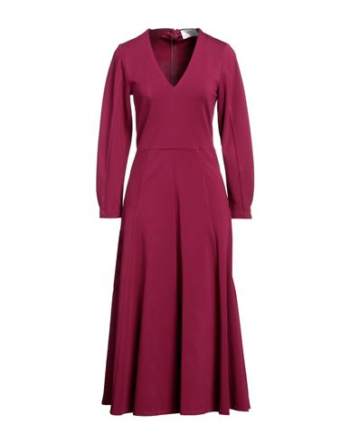 Beatrice B Beatrice .b Woman Midi Dress Mauve Size 8 Viscose, Polyamide, Elastane In Purple