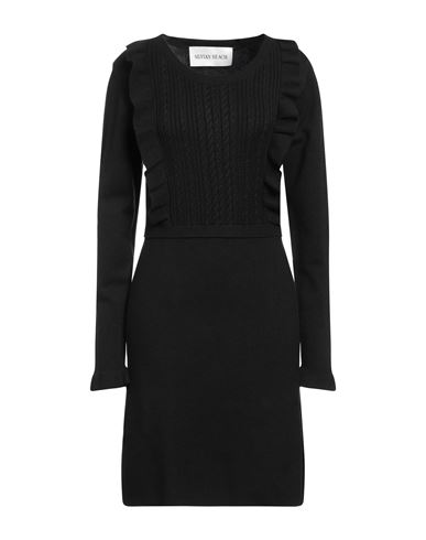 Silvian Heach Woman Short Dress Black Size M Viscose, Polyester, Nylon