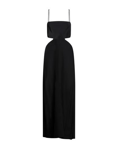 Johanna Ortiz Woman Long Dress Black Size 8 Silk