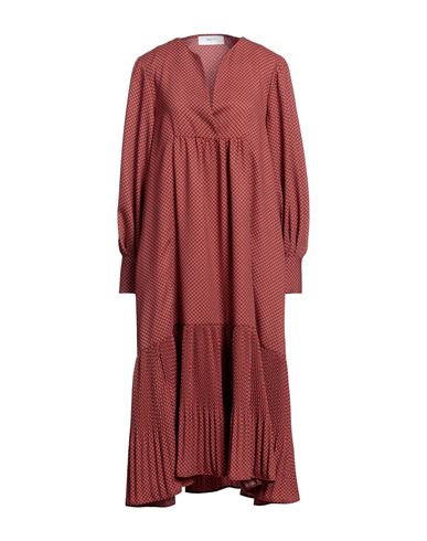 Beatrice B Beatrice .b Woman Midi Dress Burgundy Size 10 Polyester In Red