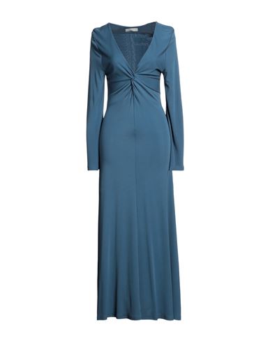 Beatrice B Beatrice .b Woman Long Dress Pastel Blue Size 10 Viscose
