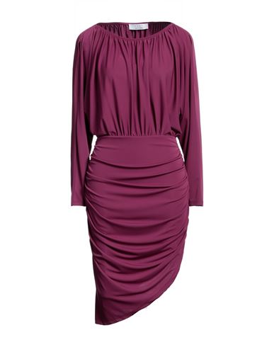 Kaos Woman Mini Dress Magenta Size M Polyester, Elastane