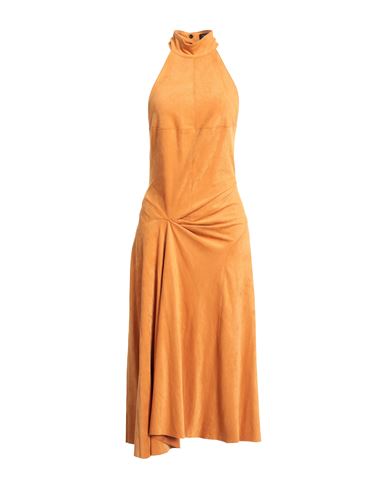 ISABEL MARANT ISABEL MARANT WOMAN MIDI DRESS MANDARIN SIZE 8 POLYESTER, POLYAMIDE 