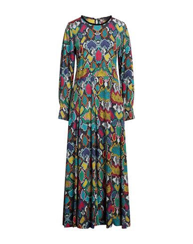Connor & Blake Woman Maxi Dress Turquoise Size S Viscose In Blue