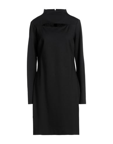 Liviana Conti Woman Mini Dress Black Size 10 Viscose, Polyamide, Elastane