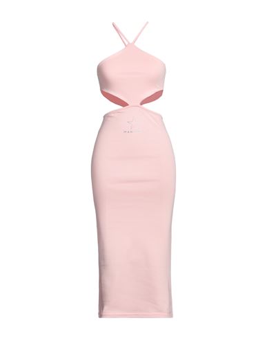 Mangano Woman Midi Dress Light Pink Size 8 Cotton